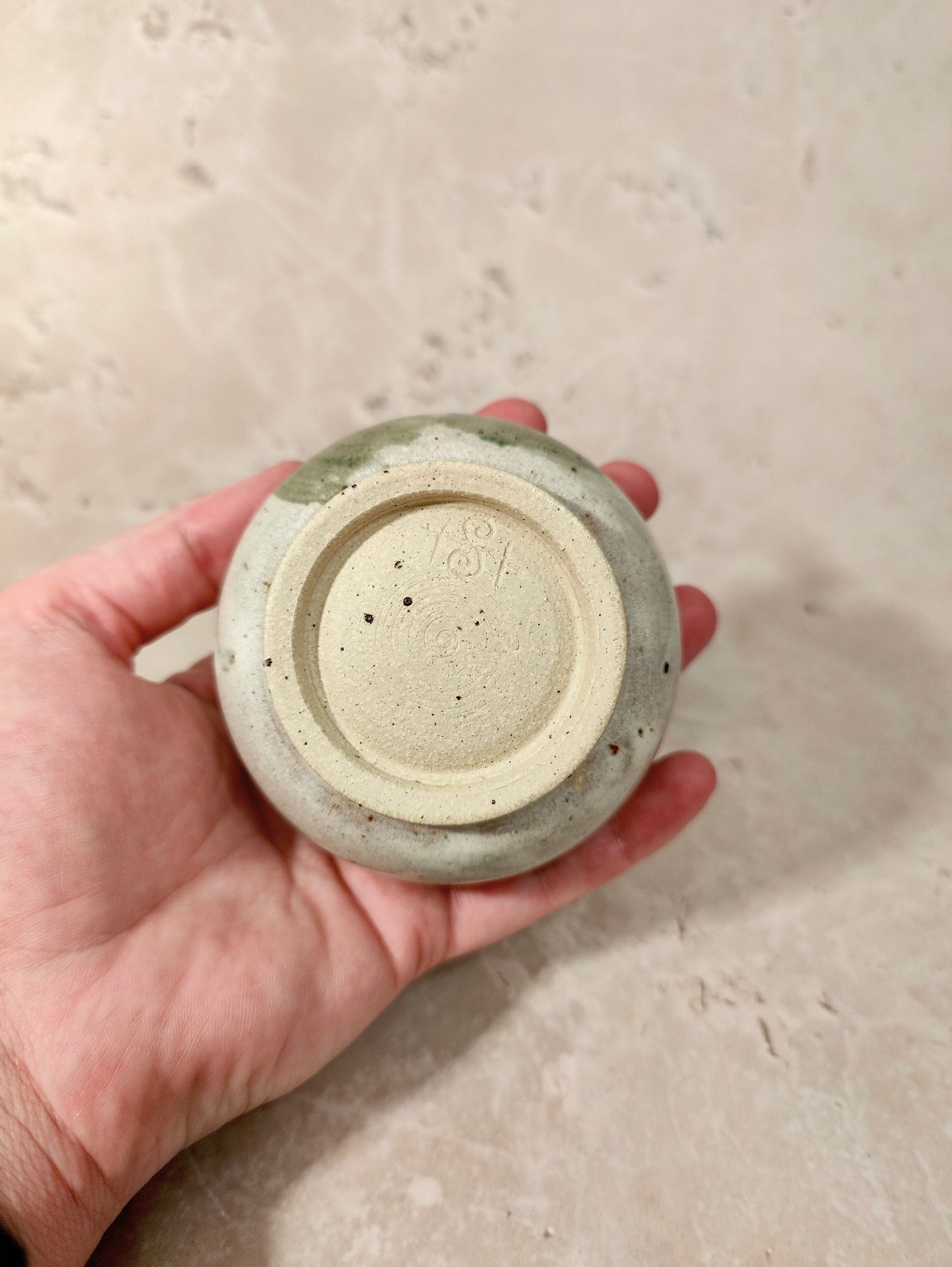 Little bowl | teal swipe